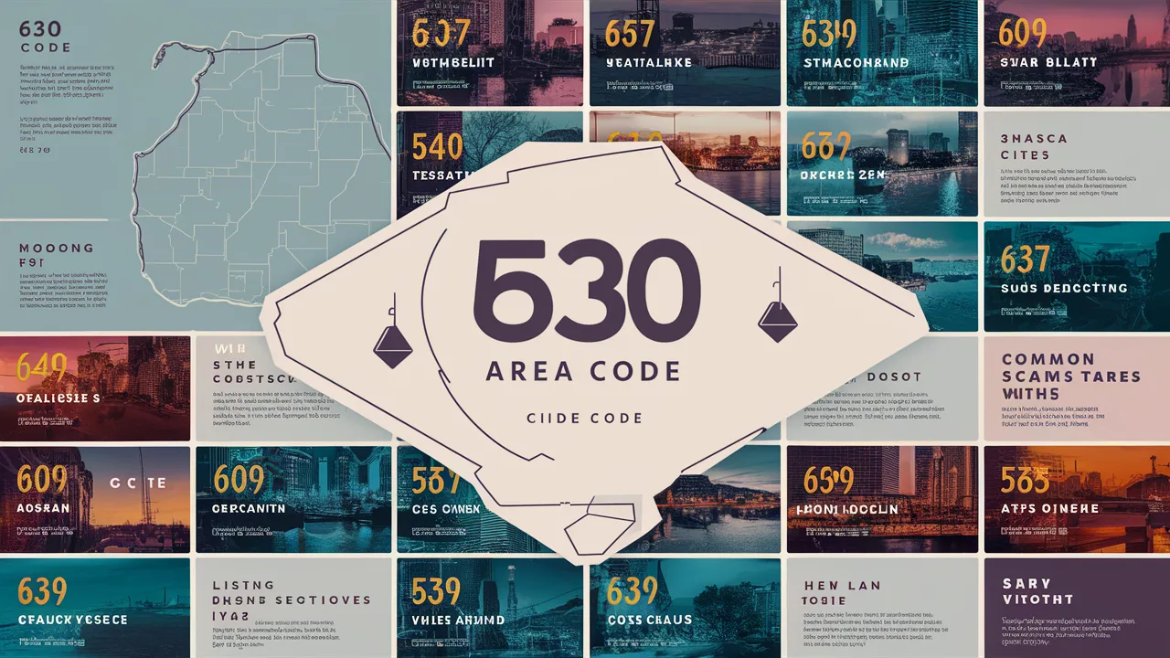 630 Area Code Guide: Location, Cities, and Scams