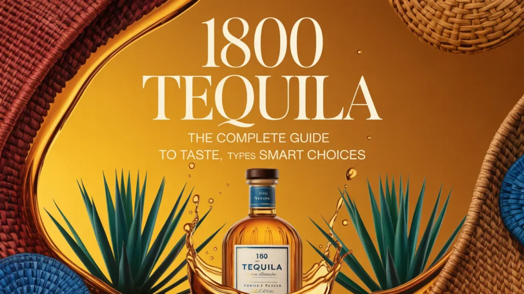 1800 tequila bottle lineup showing different variants clearly