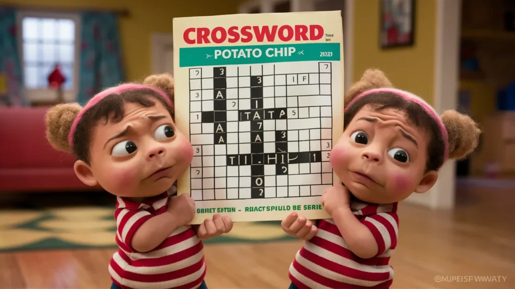 Phil or Lil of Rugrats Crossword