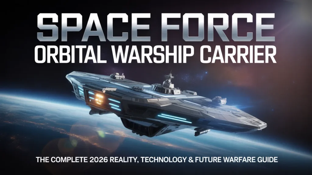 space force orbital warship carrier