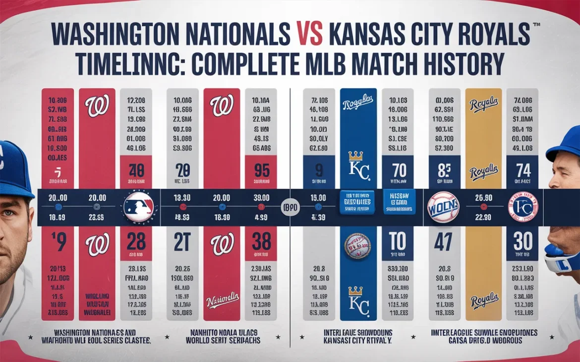 washington nationals vs kansas city royals timeline