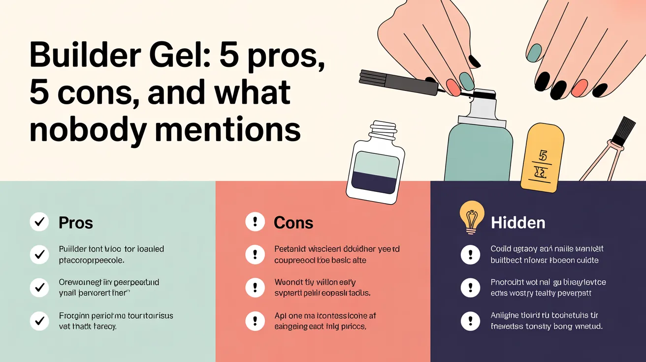 Builder Gel: 5 Pros, 5 Cons, and What Nobody Mentions