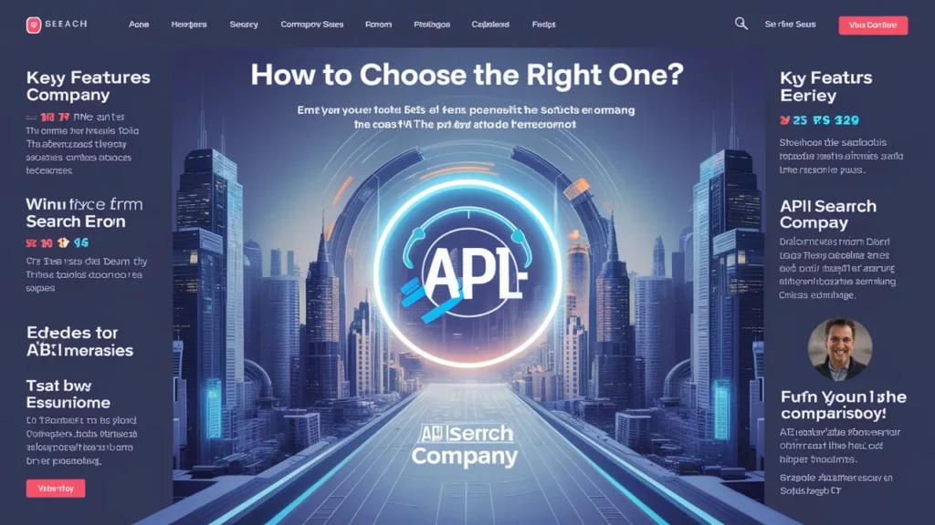 best api search company's homepage