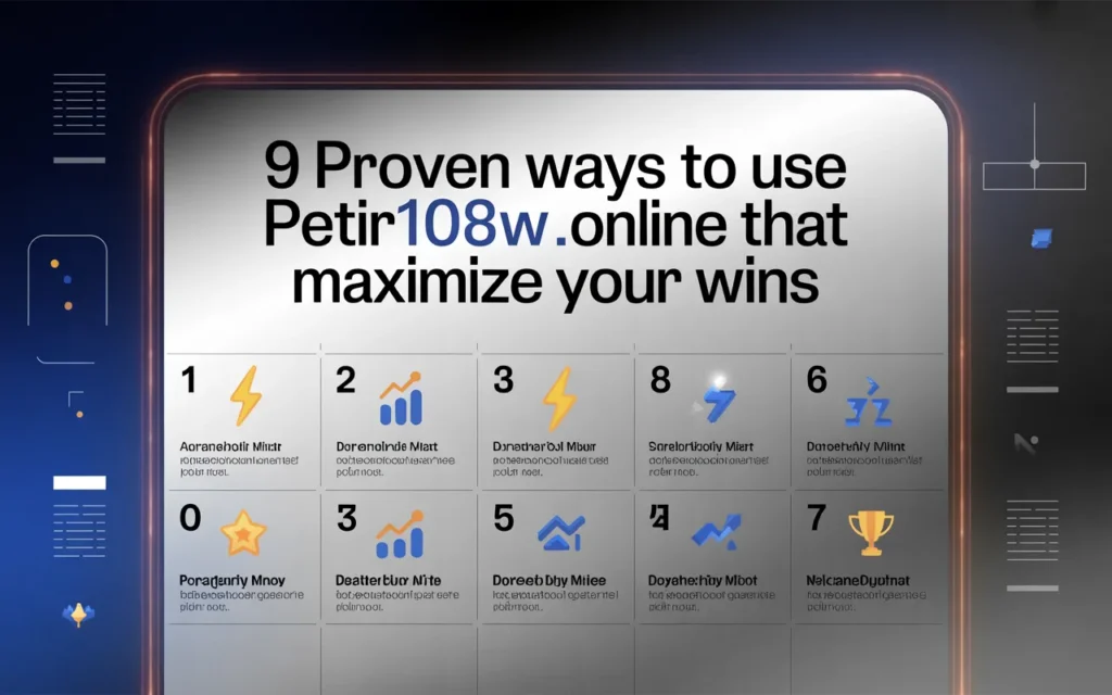 9 Proven Ways to Use petir108win.online That Maximize Your Wins 9 Proven petir108win.online Tips to Maximize Wins