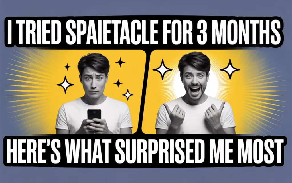 I Tried spaietacle For 3 Months. Here’s What Surprised Me Most spaietacle
