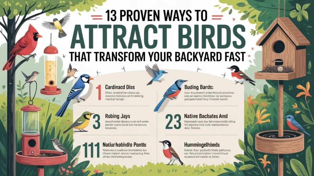 how to attract birds