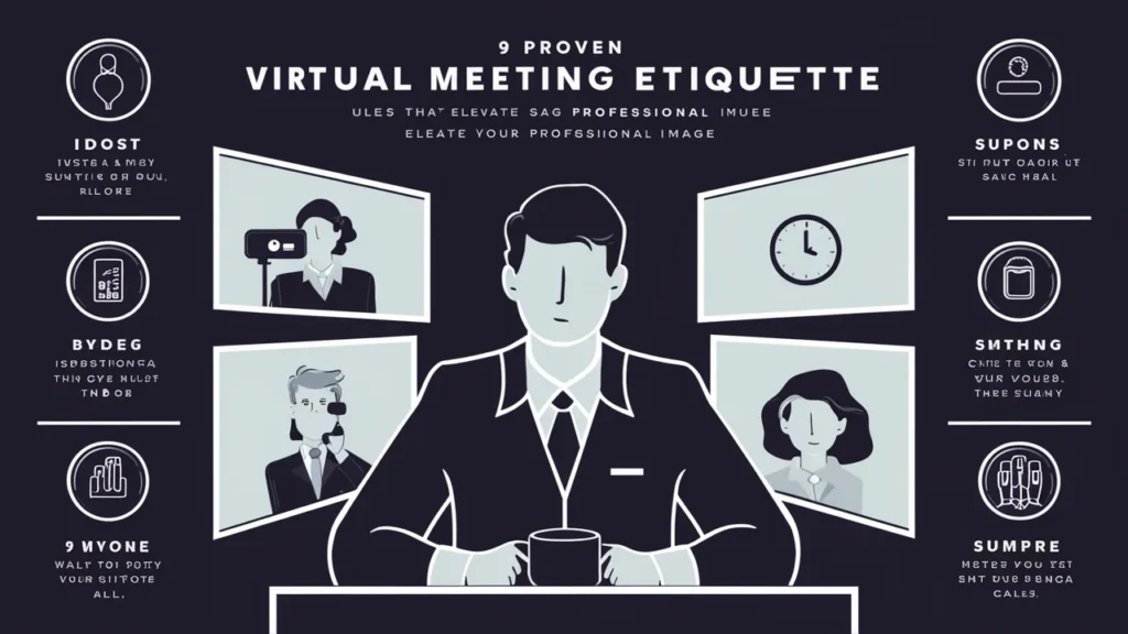 virtual meeting etiquette